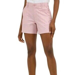 NWT Women's Lee 5" Cargo Shorts Size 4 Soft Mauve